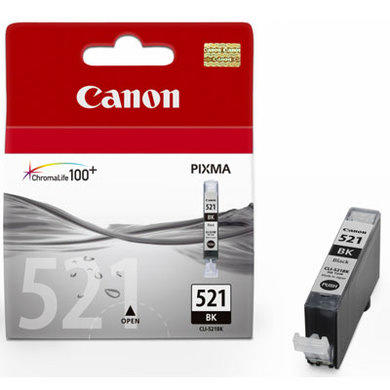 CANON CLI-521BK Black Ink Cartridge