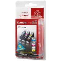 Canon CLI-521 CMY Multipack Ink Cartridge