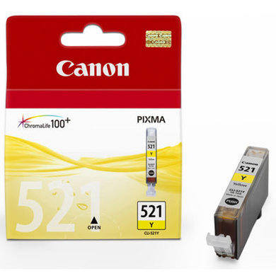CANON CLI-521Y Yellow Ink Cartridge