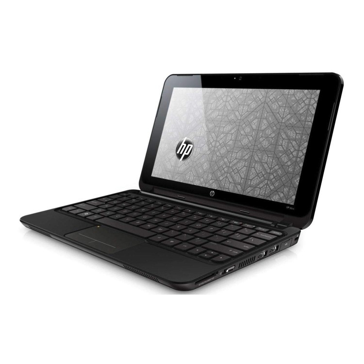 Refurbished Hewlett Packard 110-4110ea Mini Black Intel Atom N2600 1.6GHz 1GB 320GB 10.1" LED Win 7 Laptop 