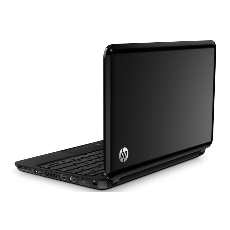 Refurbished Hewlett Packard 110-4110ea Mini Black Intel Atom N2600 1.6GHz 1GB 320GB 10.1" LED Win 7 Laptop 