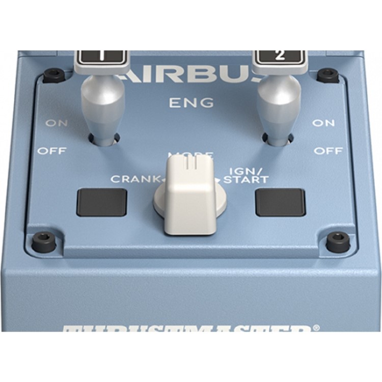 Thrustmaster Civil Aviation TCA Quadrant Airbus edition - Throttle - wired - for PC