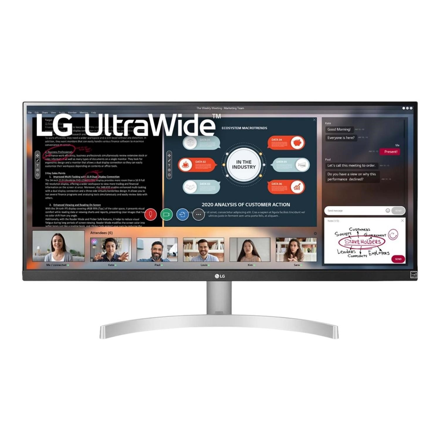 LG 29WN600-W 29 IPS Full HD UltraWide Monitor