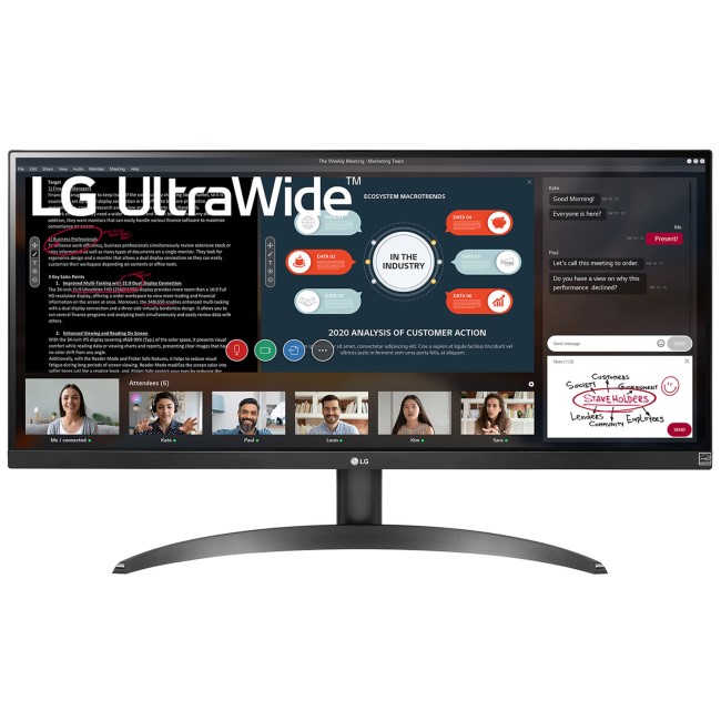 LG 29WP500 UltraWide 29" IPS Full HD HDR Monitor 