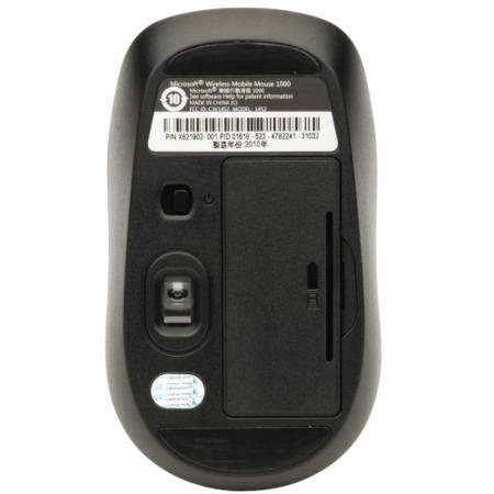 Microsoft Wireless Mobile Mouse 1000 - Black
