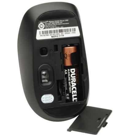 Microsoft Wireless Mobile Mouse 1000 - Black