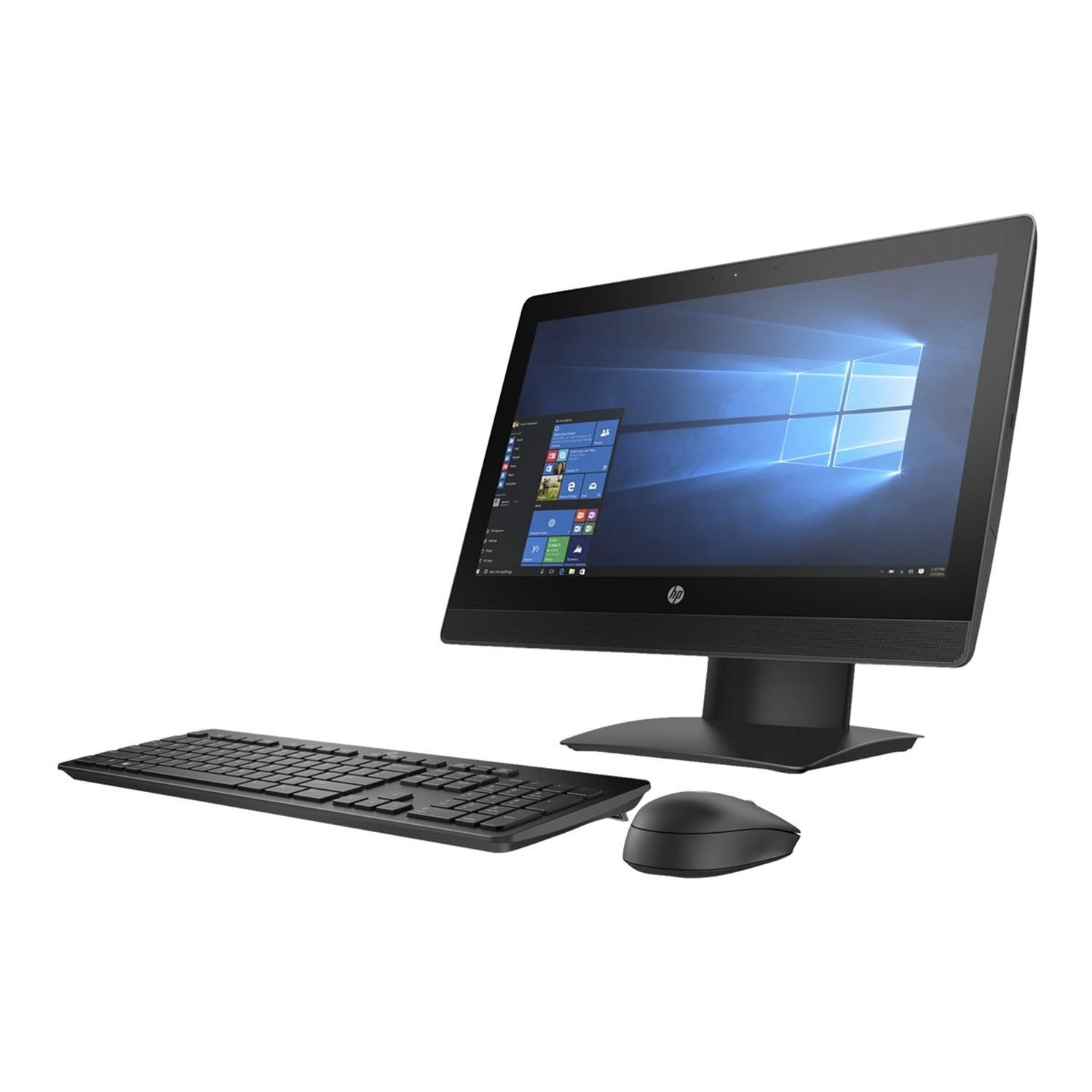 HP ProOne 400 G3 Core i57500T 8GB 256GB SSD 20" Windows 10 AllInOne PC Laptops Direct