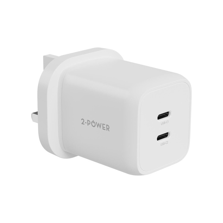 2-Power Wall Charger PD 65W GaN 2 x USB-C