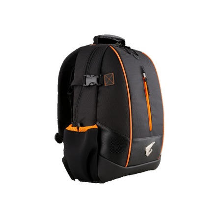 Aorus B3 Performance Gaming Laptop Backpack Case - Black/Orange 14"