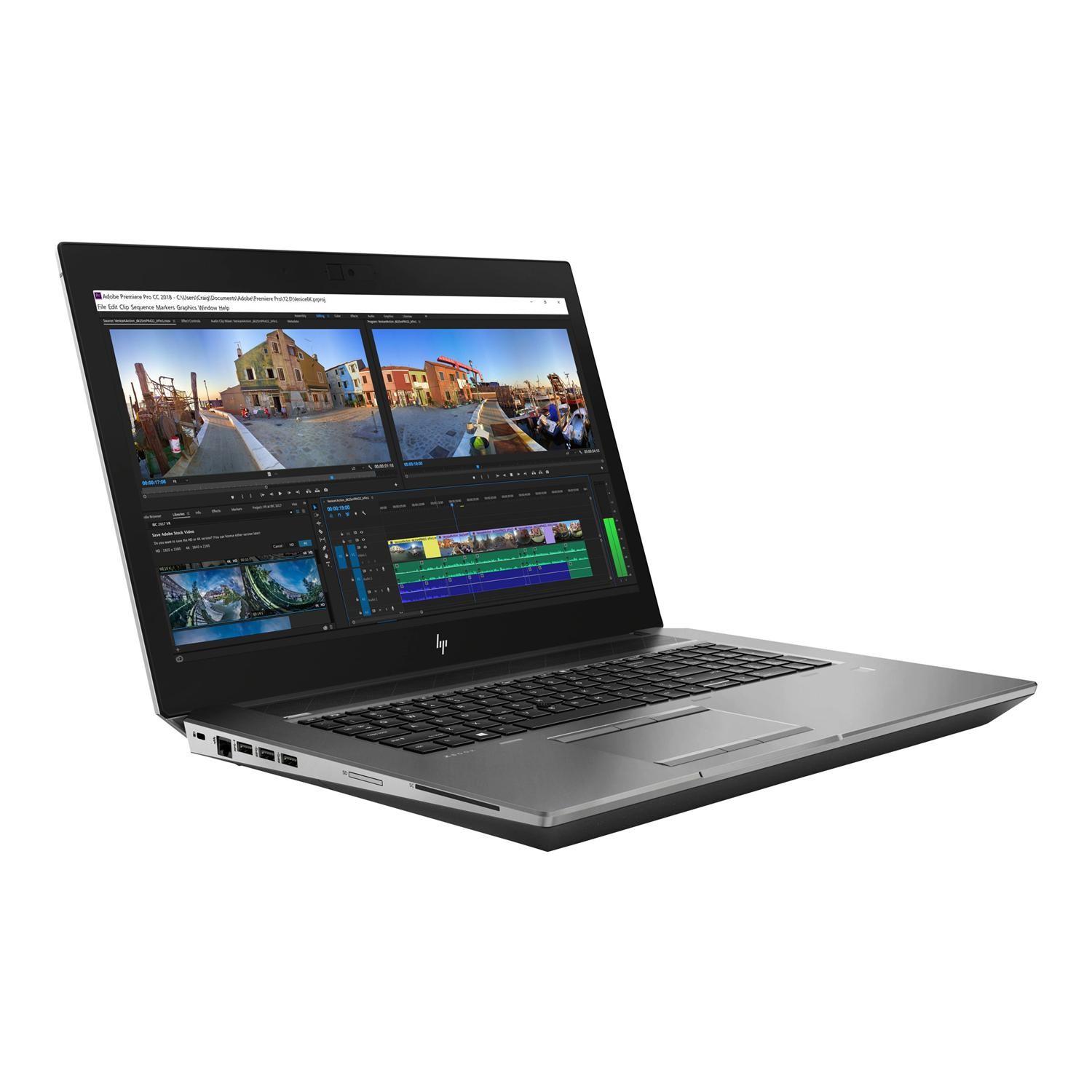 HP ZBook 17 G5 Core i7-8850H 16GB 256GB SSD 17.3 Inch Quadro P3200