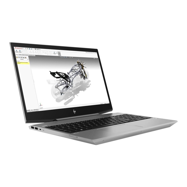 HP ZBook 15V G5 Core i7-8750H 16GB 256GB SSD + 16GB Optane 15.6 Inch Quadro P600 Windows 10 Pro Mobi