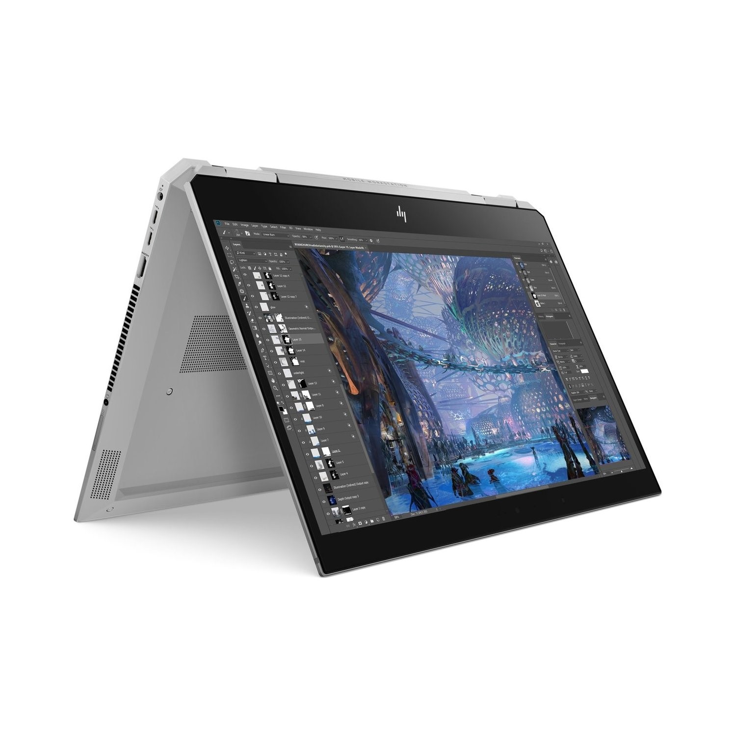 HP ZBook Studio x360 G5 Core i7 8850H 16 GB 512 GB 15.6 Inch