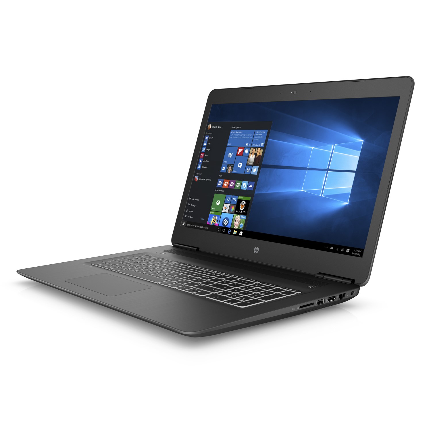 HP Pavilion 17インチノートPC HP Pavilion Power 17-ab302na Core i5-7300HQ 8GB 1TB DVD-RW GeForce