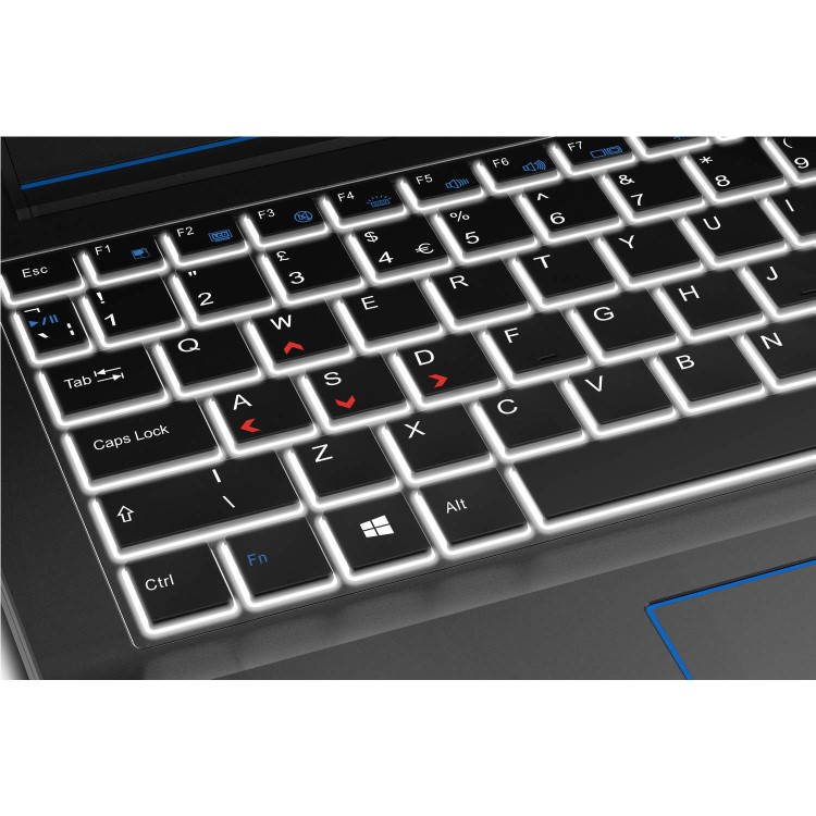 Medion Erazer X6601 Core i7-6700HQ 16GB 1TB + 256GB SSD Nvidia GTX 960M 2GB DVD-RW 15.6 Inch Windows 10 Gaming Laptop
