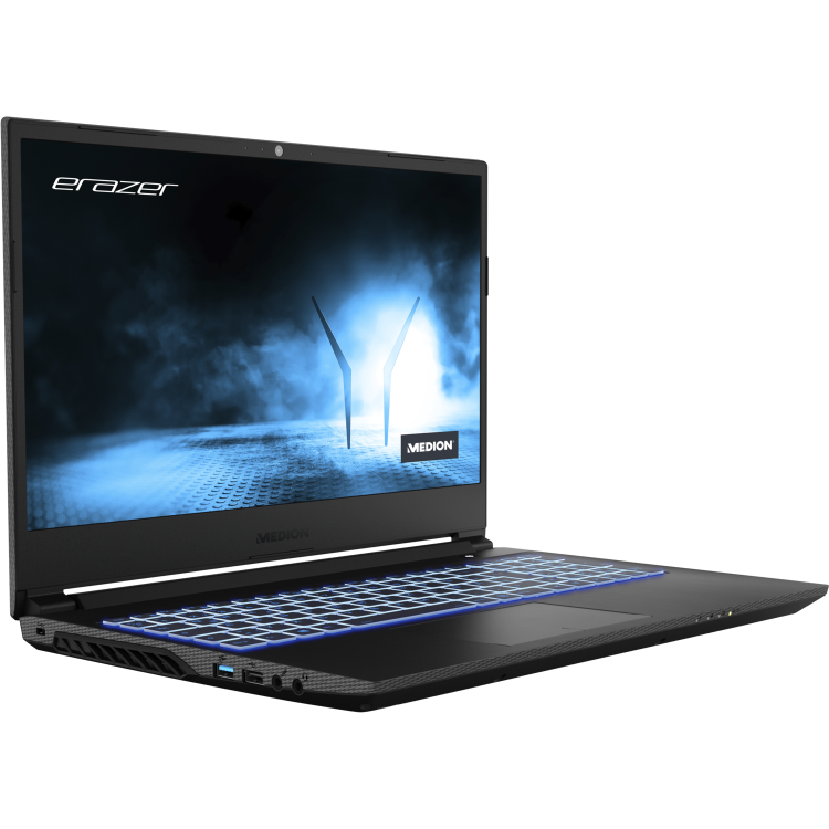 MEDION Erazer Crawler E25 Gaming Laptop AMD Ryzen 5 8GB 512GB SSD RTX 3050 144Hz 15.6 Inch Windows 11