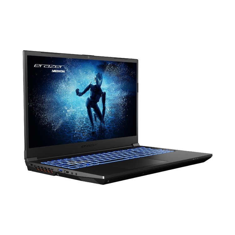 Medion Erazer Deputy P40 15.6" FHD Windows 11 Home Gaming Laptop with Cooler Master GM27-FFS 27" FHD Gaming Monitor