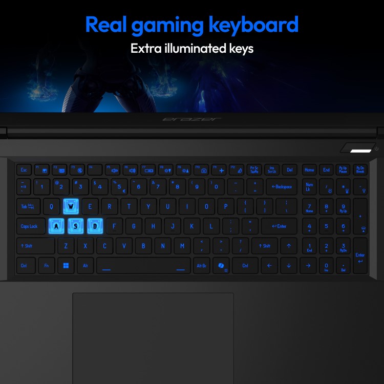 Medion ERAZER Defender P1 Intel Core 9 32GB RAM 2TB SSD RTX 5070 144Hz 17.3 Inch Windows 11 Gaming Laptop
