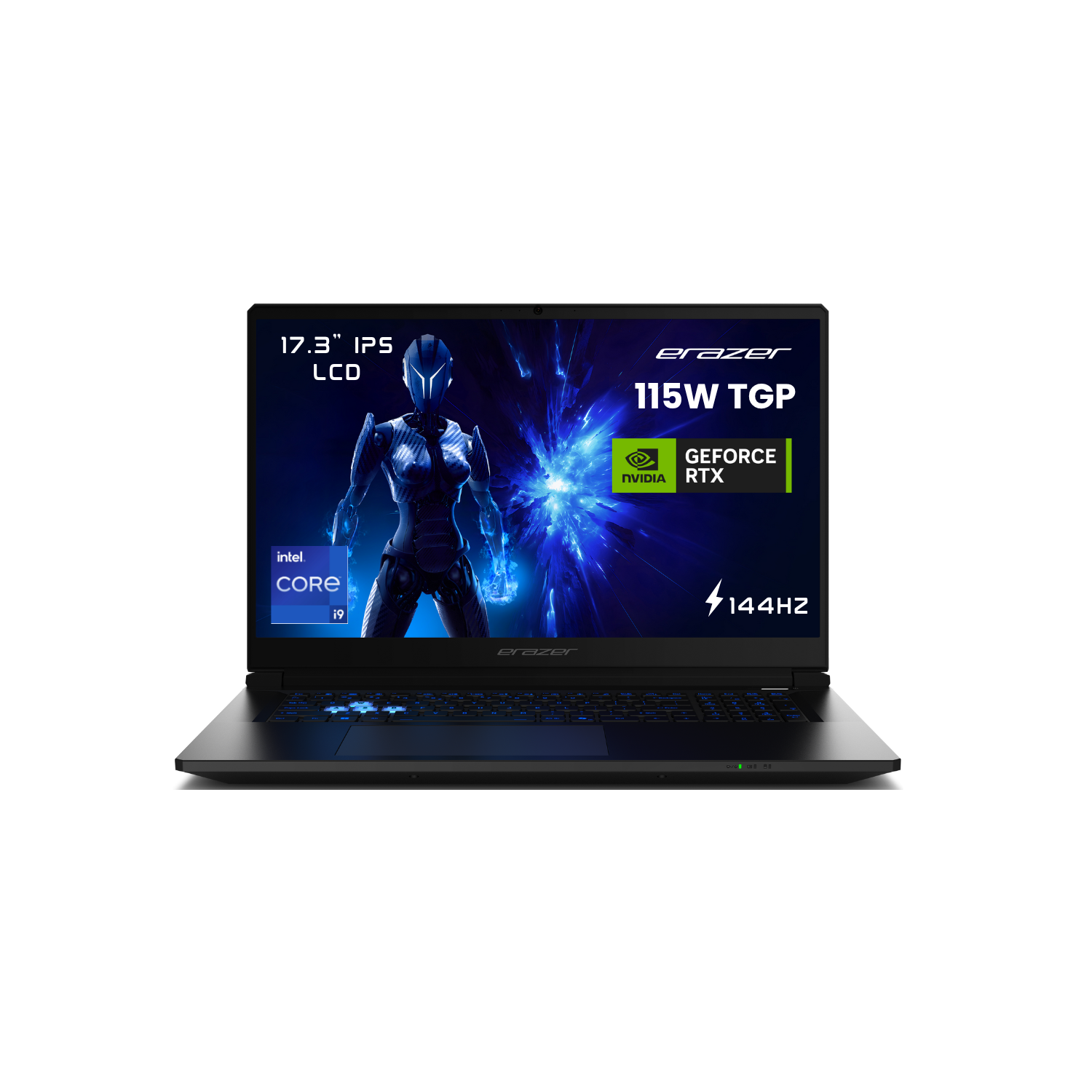 Erazer Defender 17 Intel Core i9 RAM 1TB SSD GeForce RTX 5070 144Hz 17.3 Inch Windows 11 Gaming Laptop