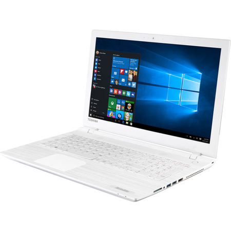 Refurbished Toshiba Satellite C55-C-183 15.6" Intel Pentium N3700 1.6GHz 8GB 2TB Windows 10 Laptop in White