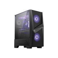 MSI MAG FORGE 100M Mid Tower PC Case - Black