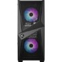 MSI MAG FORGE 100R ARGB Mid Tower Gaming PC Case Black