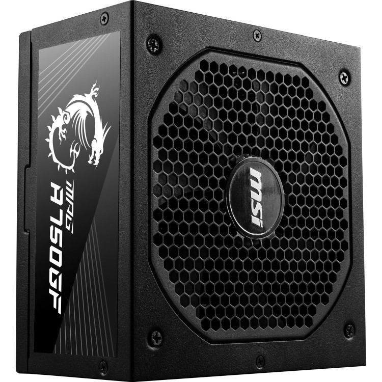 MSI MPG A750GF 750W 80 Plus Gold Fully Modular Power Supply