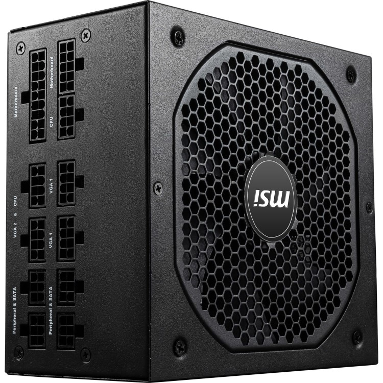MSI MPG A750GF 750W 80 Plus Gold Fully Modular Power Supply