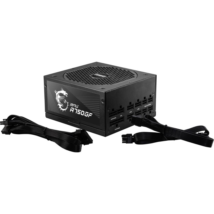 MSI MPG A750GF 750W 80 Plus Gold Fully Modular Power Supply