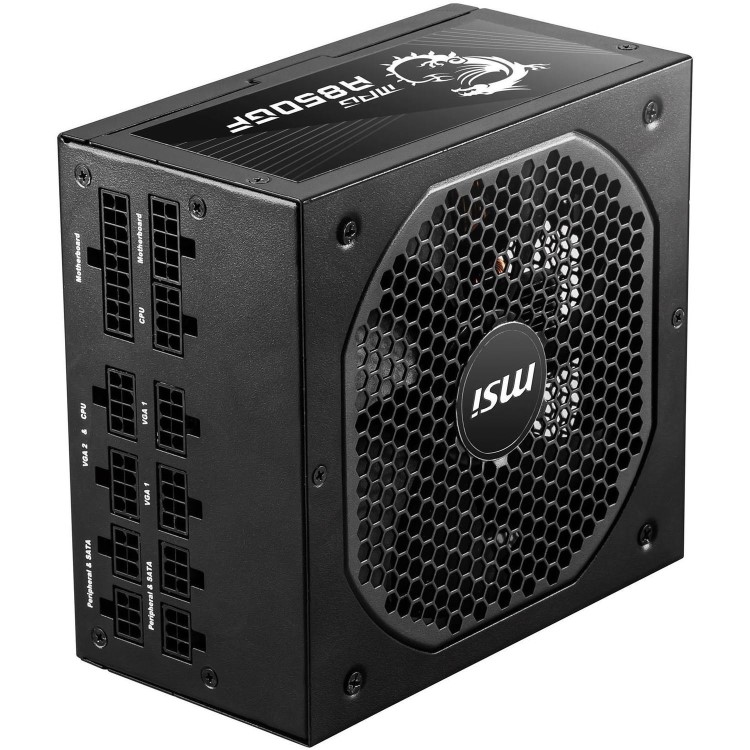MSI MPG A850GF 850W 80 Plus Gold Fully Modular Power Supply 