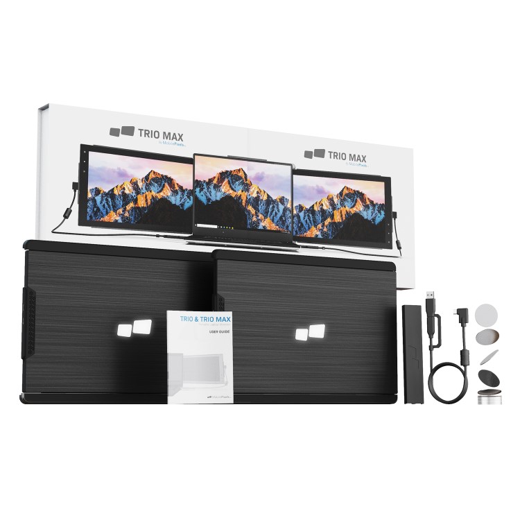 Mobile Pixels Trio Max 14.1" Full HD Portable Monitor - 2 Pack