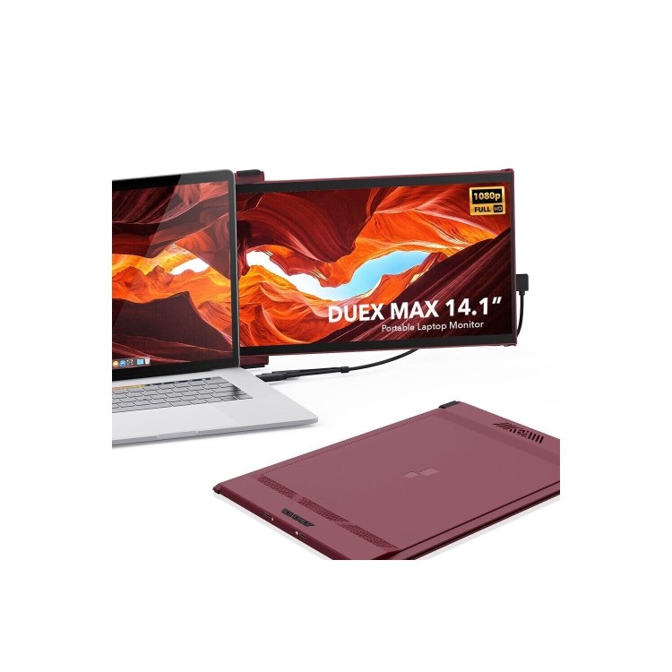 Mobile Pixels Duex Max 14.1" Full HD Portable Monitor - Red