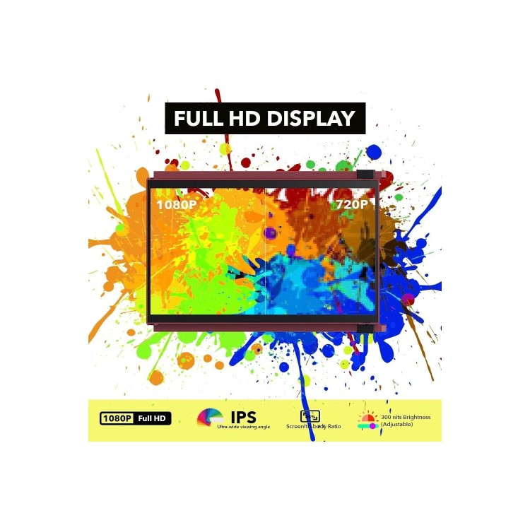 Mobile Pixels Duex Max 14.1" Full HD Portable Monitor - Red