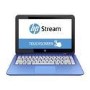 Hewlett Packard Refurbished HP Stream 13-c051sa celeron N2840 2GB 32GB 13.3" Touchscreen Laptop Blue