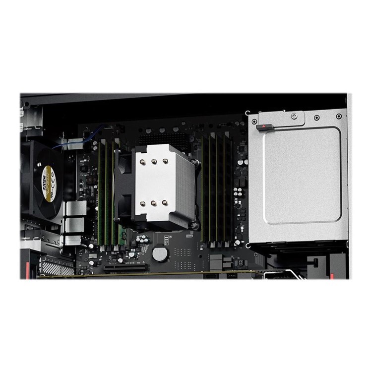 Lenovo ThinkStation P520 Tower Intel Xeon W-2245 with Lenovo ThinkVision C27-40 27" FHD Monitor