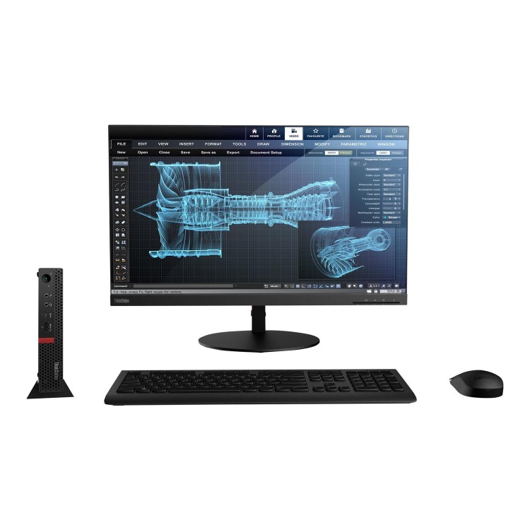 Lenovo ThinkStation P330 i7-8700T 16GB 512GB SSD Quadro P620 Windows 10 Pro Workstation PC