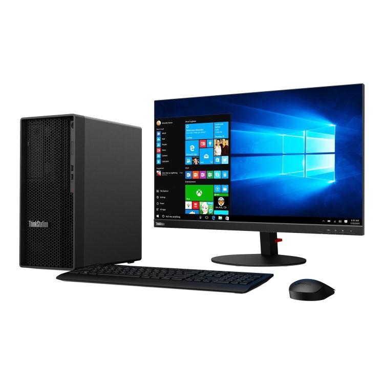 Lenovo ThinkStation P350 30E3 Intel Xeon-1350P - 16GB 512GB SSD Windows 10 Pro Workstation PC