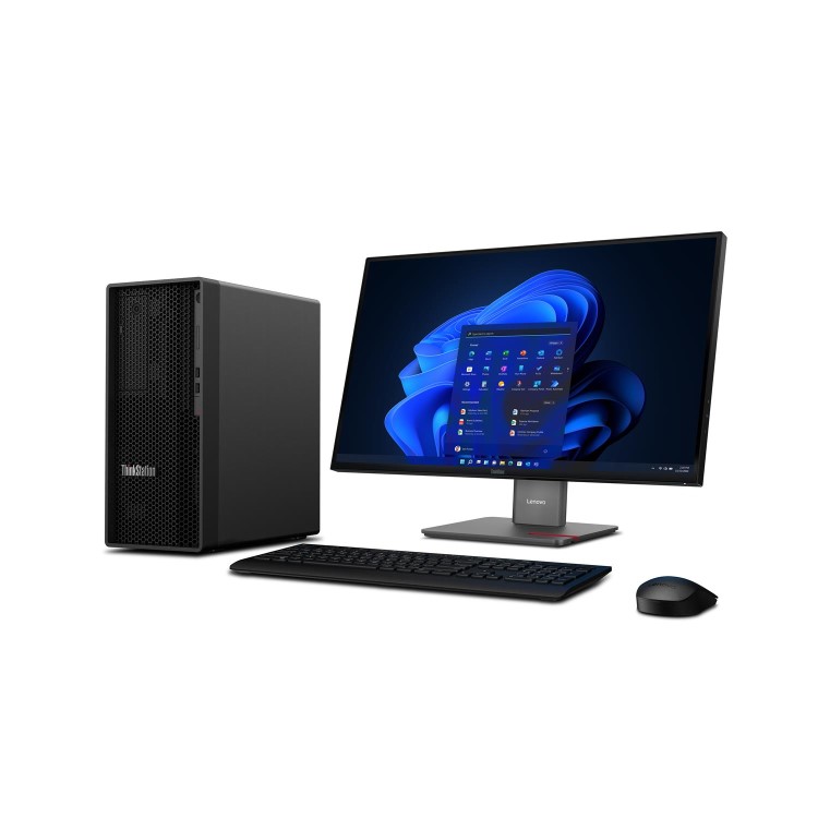 Lenovo ThinkStation P2 Tower Gen 2 Intel Core Ultra 7 265K 32GB RAM 1TB SSD GeForce RTX 5070 Windows 11 Pro Workstation PC