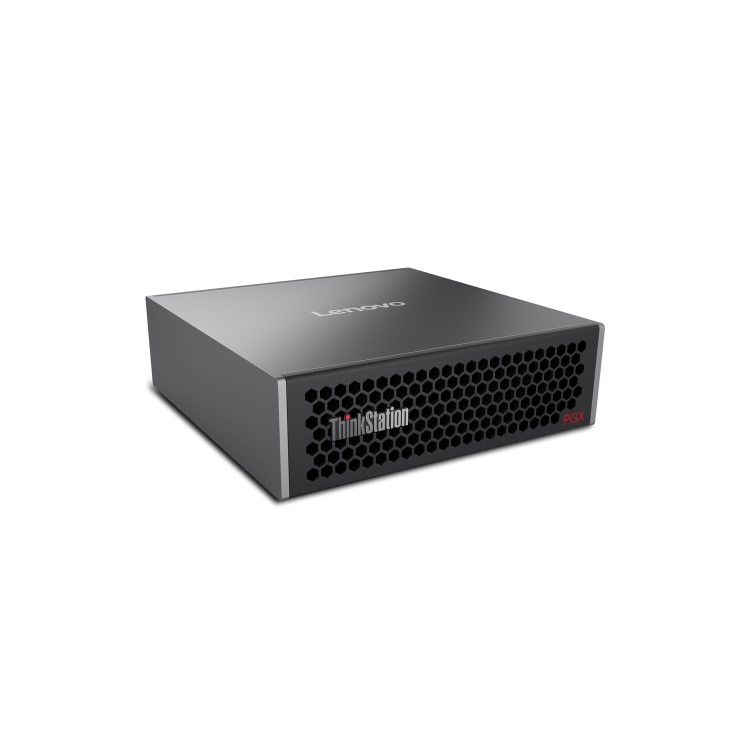 Lenovo ThinkStation PGX 30KL - MT 1 x GB10 Grace Blackwell Superchip - RAM 128 GB - SSD 1 TB - NVMe - NVIDIA Blackwell - 10 Gigabit Ethernet, IEEE 802.11ax (Wi-Fi 6), IEEE 802.11be