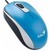 Genius DX-110 Blue USB Full Size Optical Mouse
