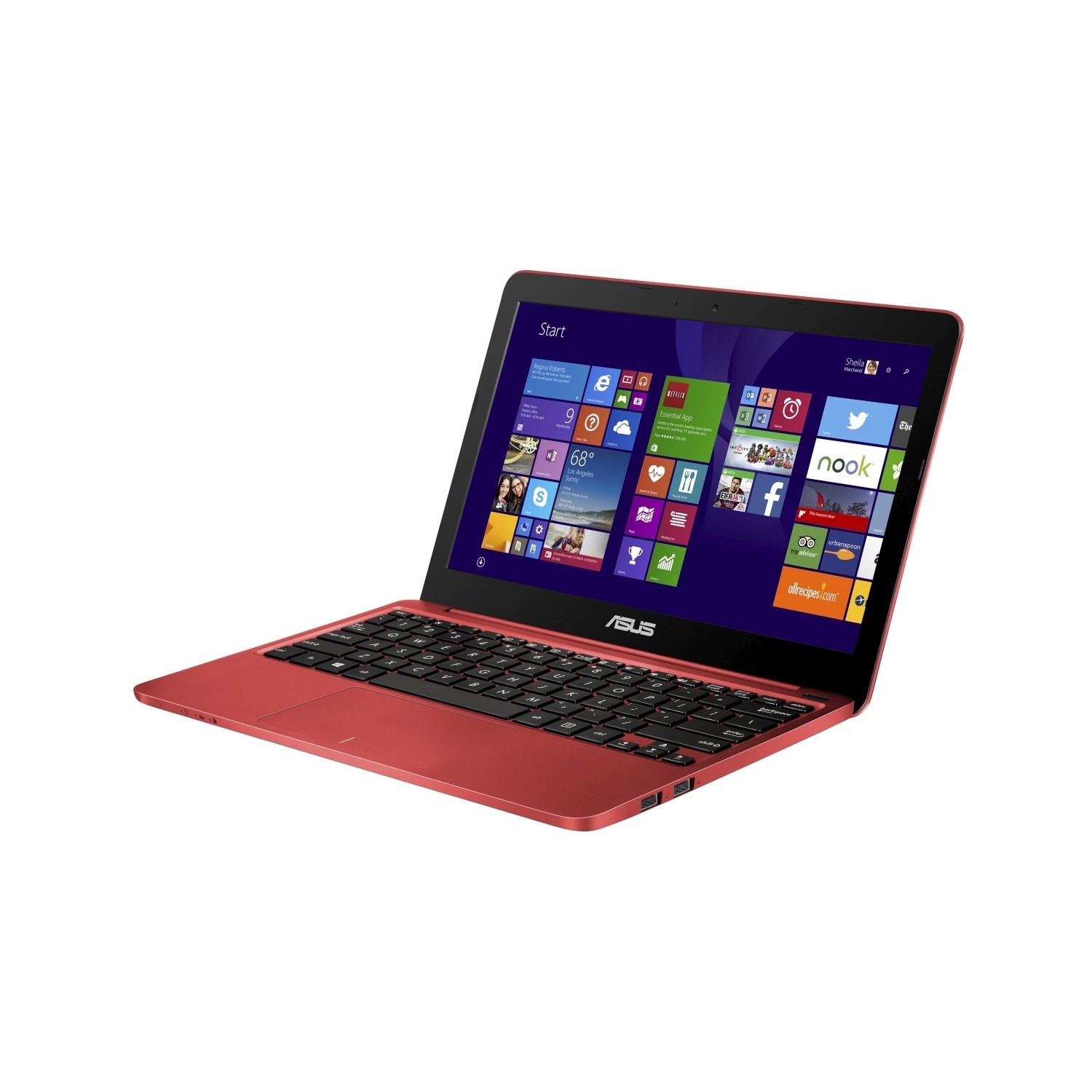 ASUS EeeBook X205TA-B-RED 64GB