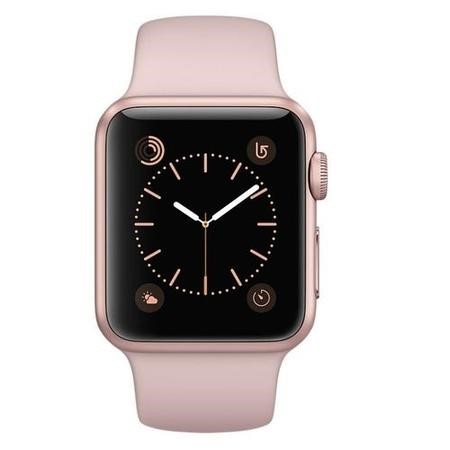 Apple Watch Series 38mm Rose Gold Aluminium Case With Pink Sand