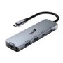 Genius USB Type-C 5-In-1 Hub Docking Station with USB-C 100W Power Delivery