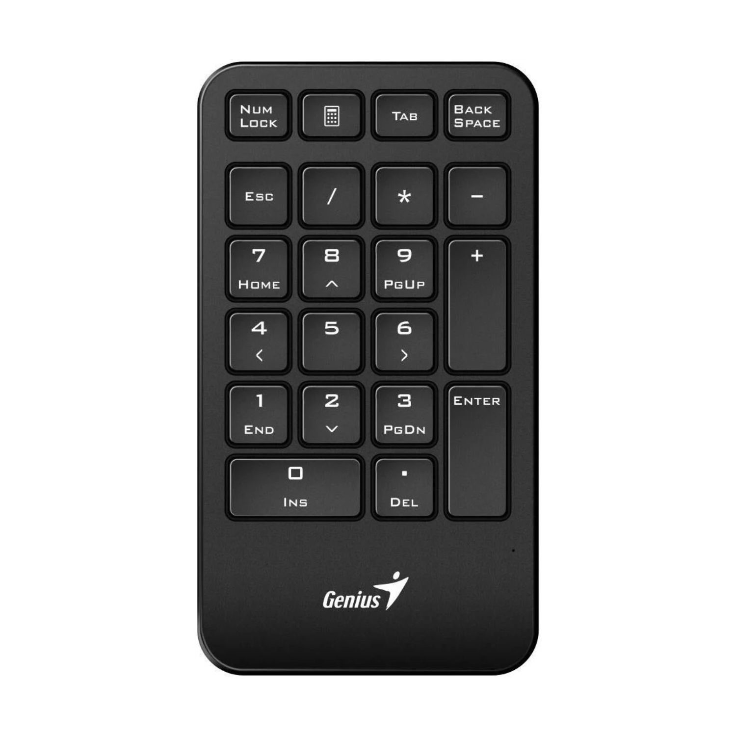 Genius NumPad 1000 2.4GHz Wireless Numeric Keypad Portable Numberpad ...