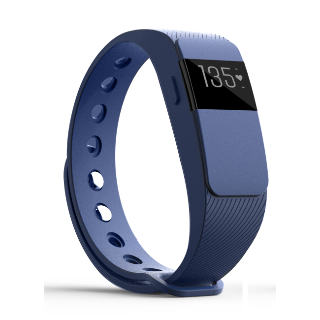 iQ FIT HR 2.0 Activity Fitness Tracker with Heart Rate + Extra Blue Wristband