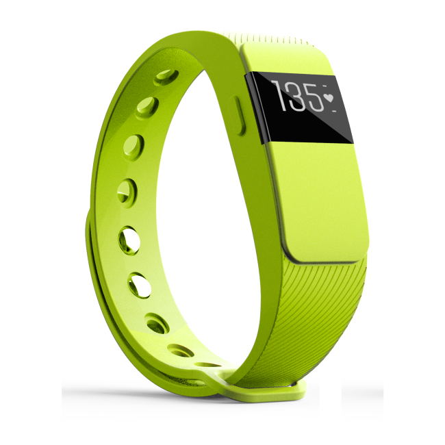 iQ FIT HR 2.0 Activity Fitness Tracker with Heart Rate + Extra Green Wristband