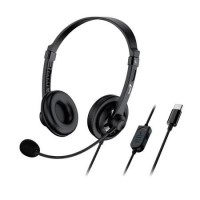 Genius HS-230U Headset with Mic, USB-C Connection