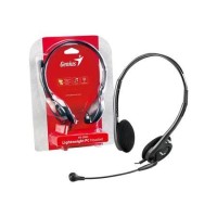 GRADE A1 - Genius HS-200C Lightweight 3.5mm PC Dual Ear Headset