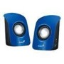 Genius SP-U115 Stereo USB Powered Speakers Blue