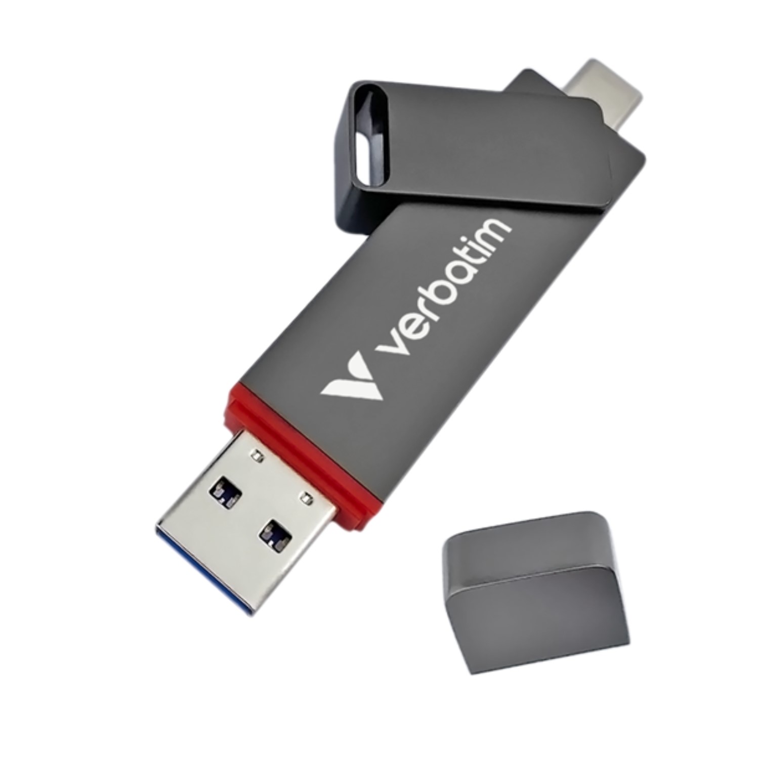 Phone Ssd Verbatim Dual QuickStick 128GB USB-C & USB-A SSD Flash Drive ...