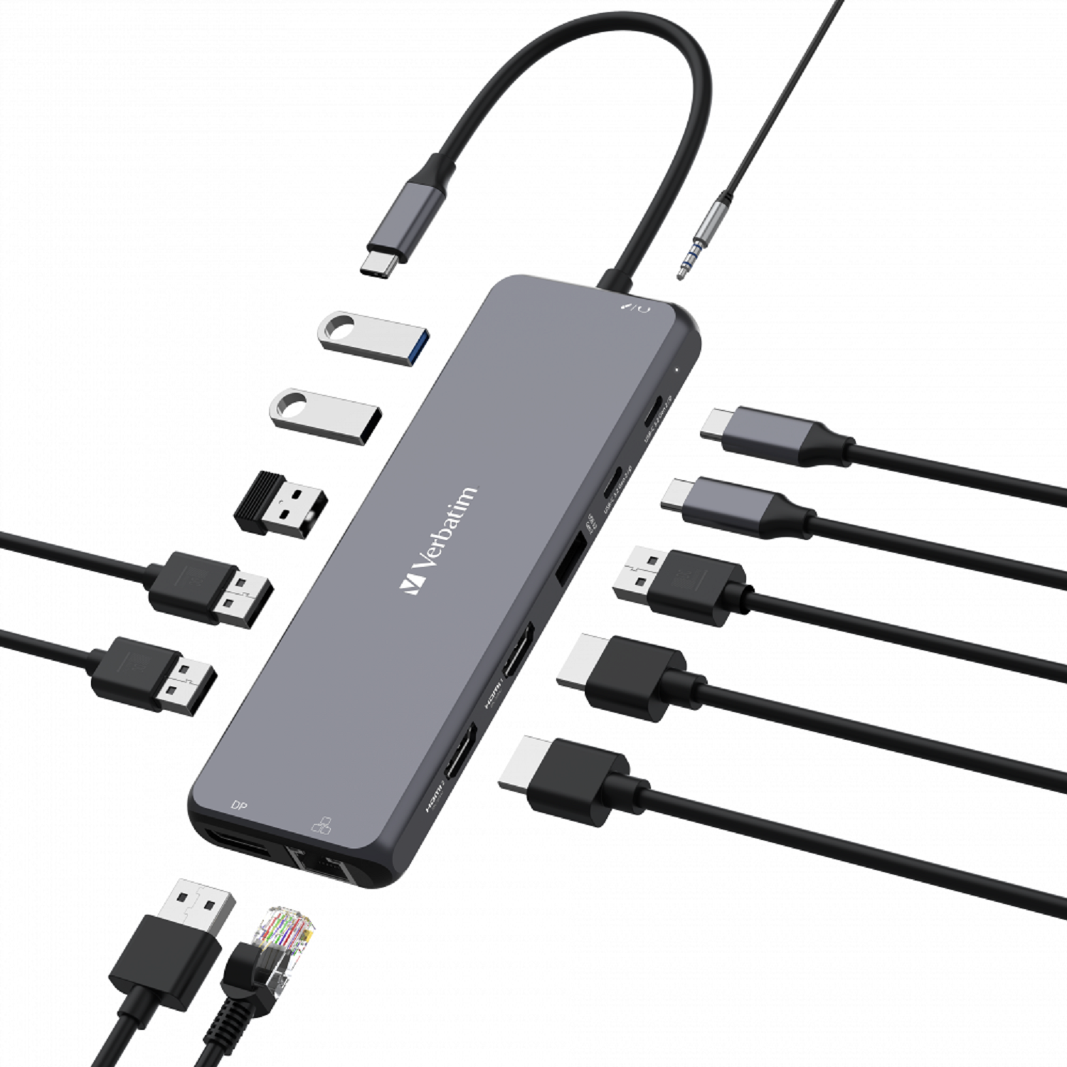 CMH 13 USB C Pro 13 Port Multiport Hub